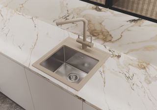 Кухонная мойка Florentina Комби 480 антрацит